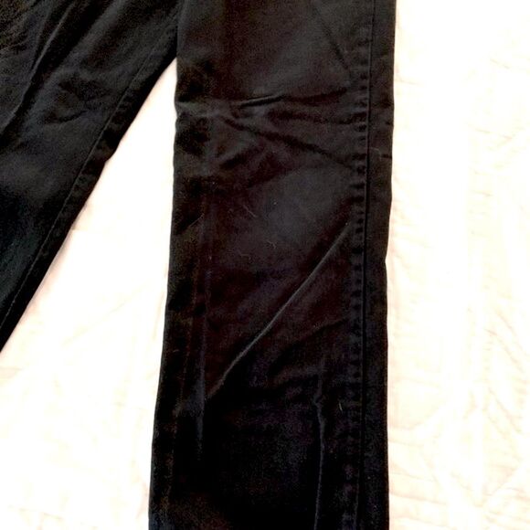 Chaps | Black Casual Big Boys Uniform Pants Trousers 8 - Picture 3 of 4